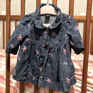 Baby gap denim dress